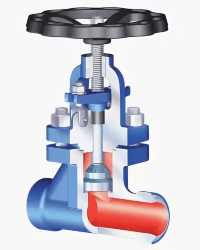 Запорный клапан 12.005 ARI-STOBU  PN16, литая сталь 1.0619+N, под приварку (PN 16, DN 32)