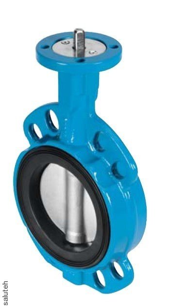 Затвор дисковый VZAV-C-200-10-S8PN16-H1EP200-V5-V3-N   PN10 DN200 ковкий чугун/NBR/нерж.сталь