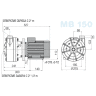 Насос МВ 150, ПП, VITON, B