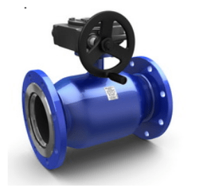 Кран шаровой п/проходн. LD КШЦФР.25.02 ПП PN25, Ст20/Нерж. ст1.4308/PTFE, фланец/фланец, редуктор (DN100 PN25 КШ.Ц.Ф.Р.100.025.02 полн.)